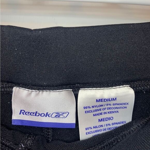 REEBOK MEDIUM Black Sweats - Picture 3 of 4